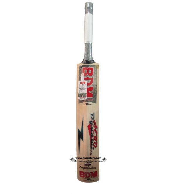 Dyna Drive BDM English Willow Wood Cricket Bat With Carry Case Adult Sizes Choose Weight